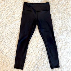 Zyia Black Metallic Light N’ Tights